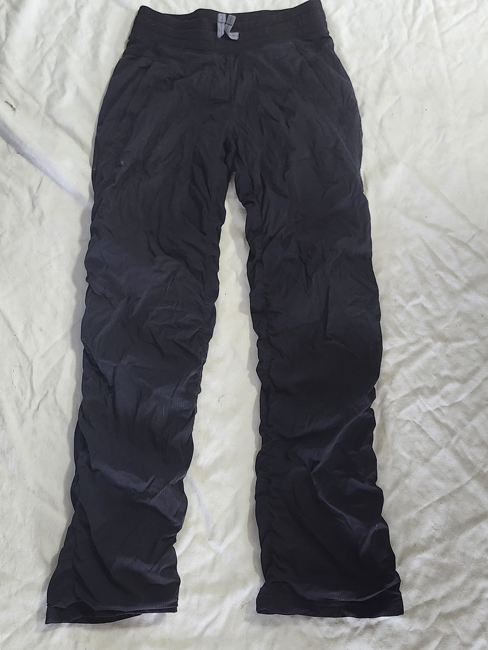 Ivivva By Lululemon Girls Black Studio II Lined Pants 12